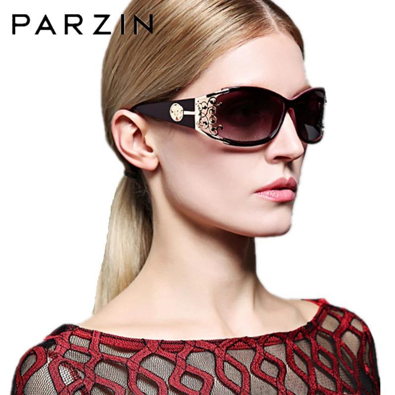 PARZIN Luxury Sunglasses  귣 ̳ Vintage Polarized Ladies Sun Glasses ߰ ̽    ۶